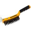 Roughneck Carbon Steel Wire Brush with Scraper 300mm (12in) - 4 Row 52-042